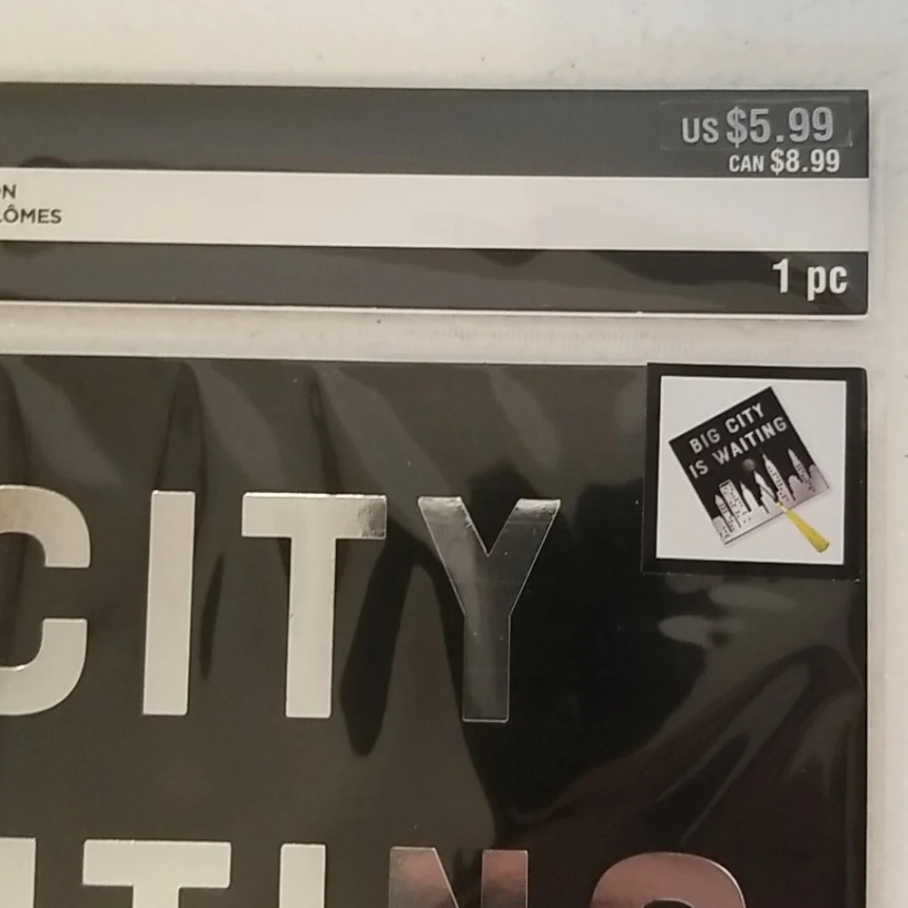 Big City is Waiting Grad Cap Sticker